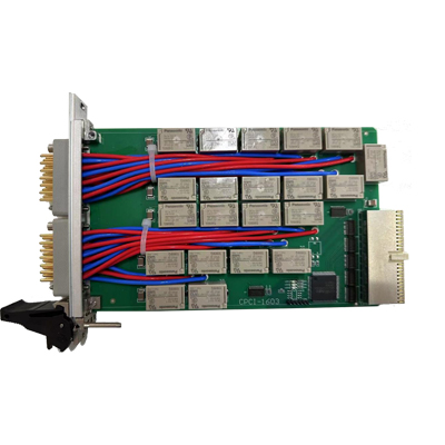 CPCI总线功率继电器开关卡 型号：CPCI-1603